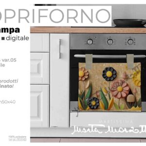 Copriforno Stampa Digitale MARTA MARZOTTO