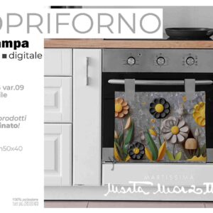 Copriforno Stampa Digitale MARTA MARZOTTO - immagine 2