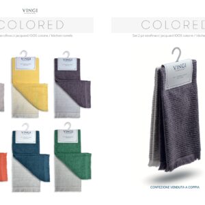 Strofinacci VINGI / Set da 2pz Con Appendino